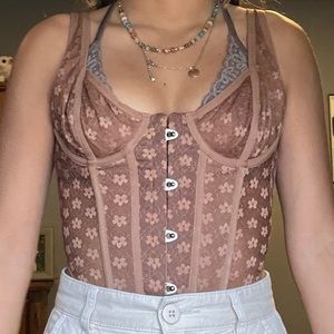 Urban outfitters corset top!
